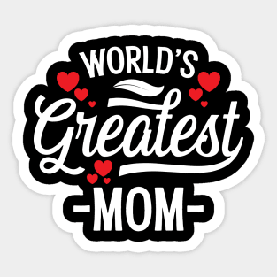 World's Greatest Mom Sticker